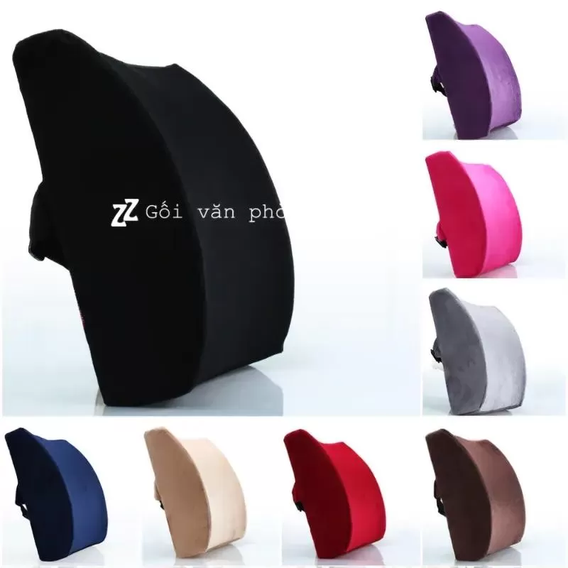 Gối dựa lưng ghế văn phòng cao su non cỡ to ZURI PILLOW