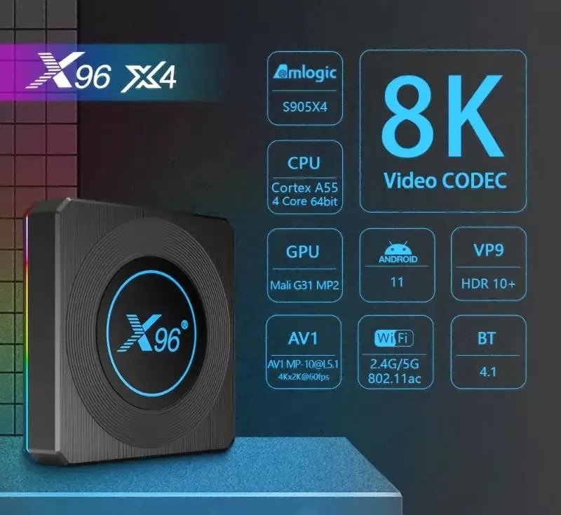 Android TV Box X96 X4