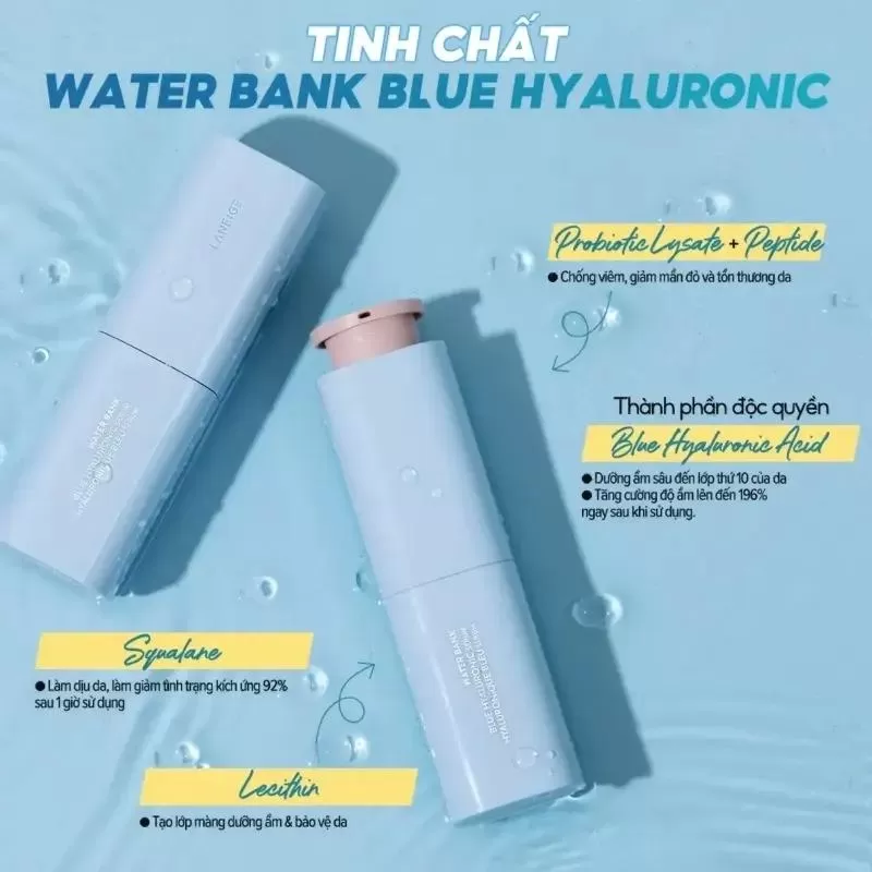 Tinh chất dưỡng ẩm Laneige Water Bank Blue HA Serum