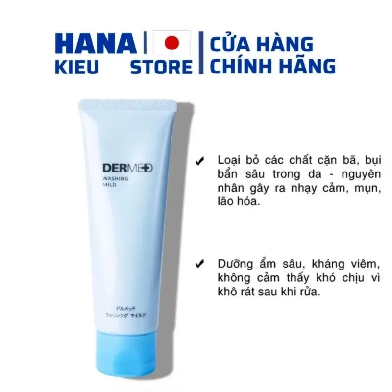 Sữa rửa mặt Dermed Washing Milk