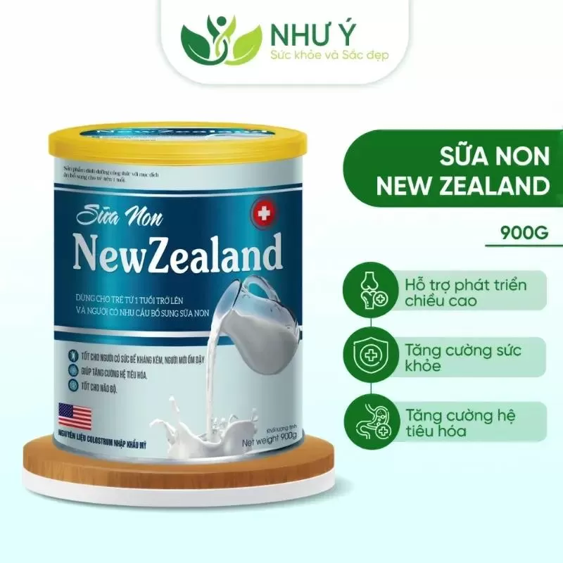 Sữa non cho người già New Zealand giúp tăng đề kháng, chiều cao, cân nặng
