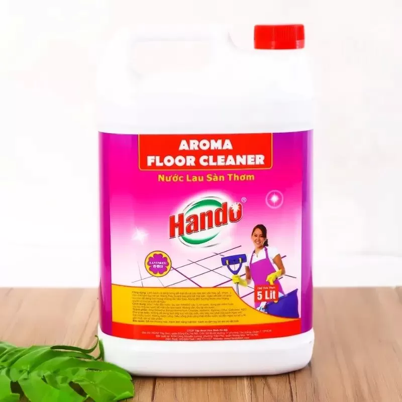 Nước thơm lau sàn diệt khuẩn nhà Hando