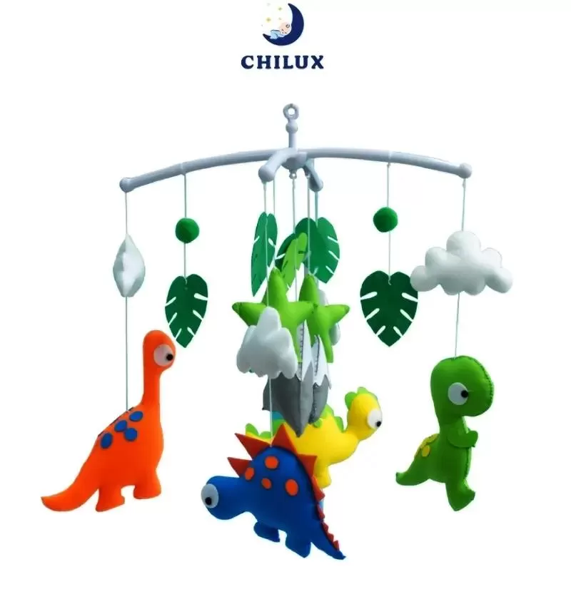 Đồ chơi treo nôi cũi cho bé Chilux nhiều màu rực rỡ