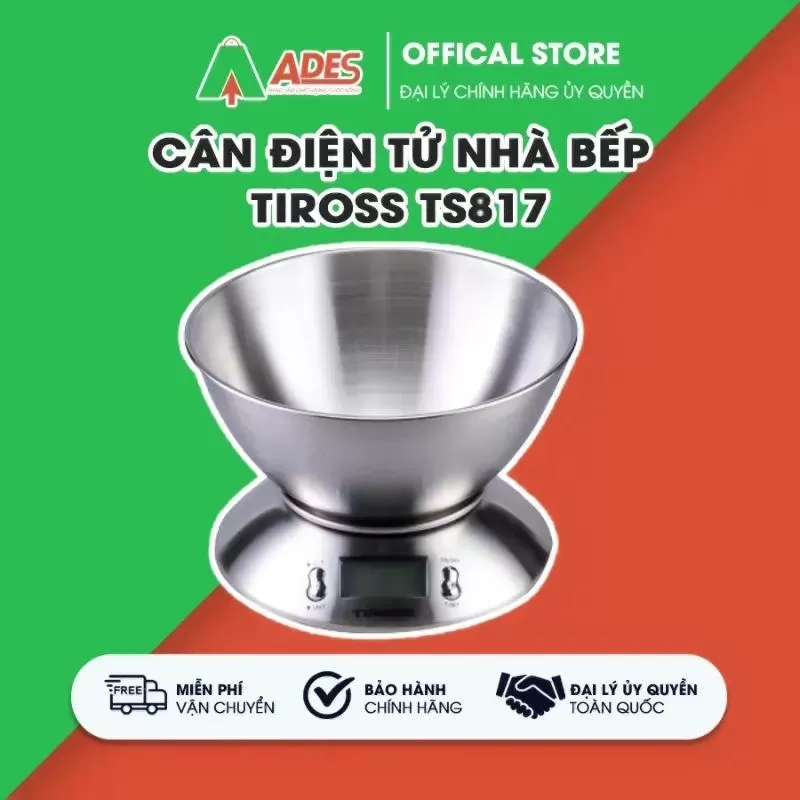 Cân tiểu ly điện tử Tiross TS817