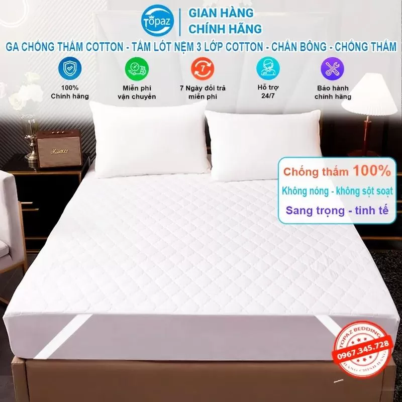 Ga chống thấm cotton chính hãng TOPAZ