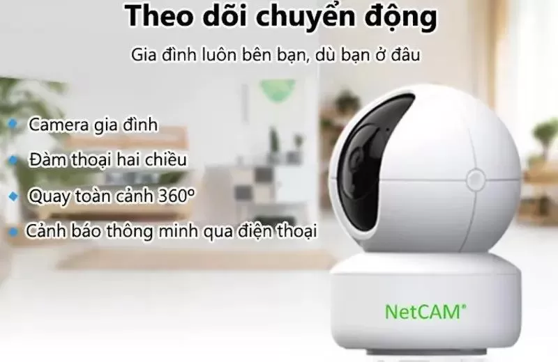 Camera IP wifi NetCAM NVB2.0 1080P