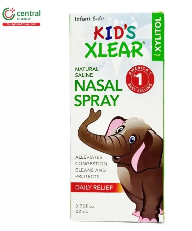 Xịt mũi cho trẻ Kid‘s Xlear