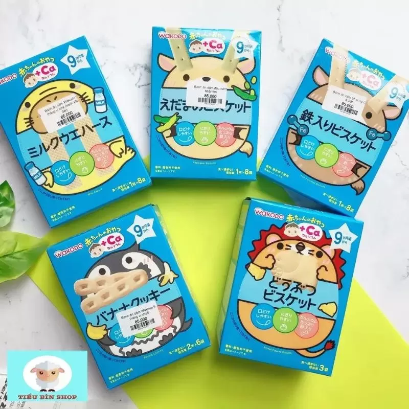 Bánh ăn dặm Wakodo cho bé