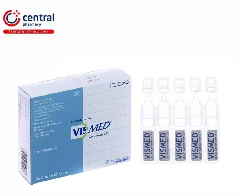Thuốc nhỏ mắt nhân tạo Vismed