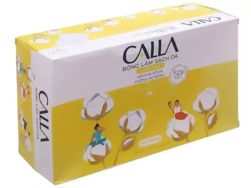 Bông tẩy trang Bạch Tuyết Calla Merilynn