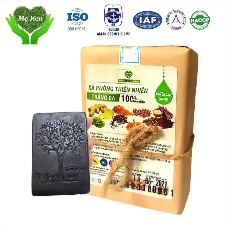 Xà phòng trị mụn lưng thiên nhiên Mẹ Ken