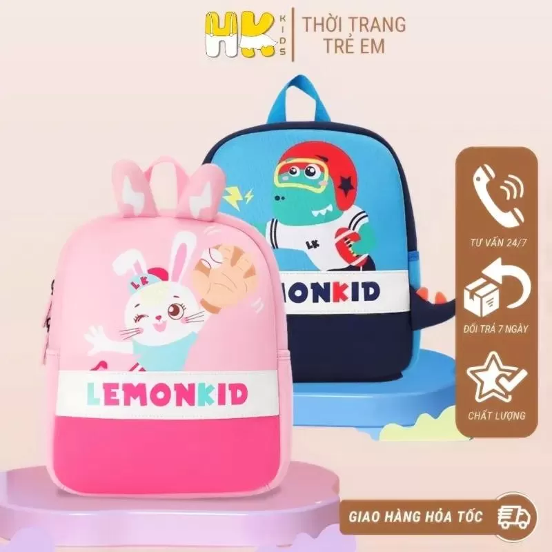 Balo đi học cho bé chống gù lưng Lemonkid