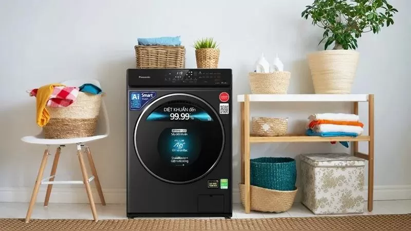 Máy giặt sấy Panasonic Inverter 9Kg + sấy 6Kg NA-S96FR1BVT