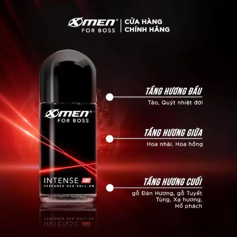 Lăn khử mùi nam Xmen Boss