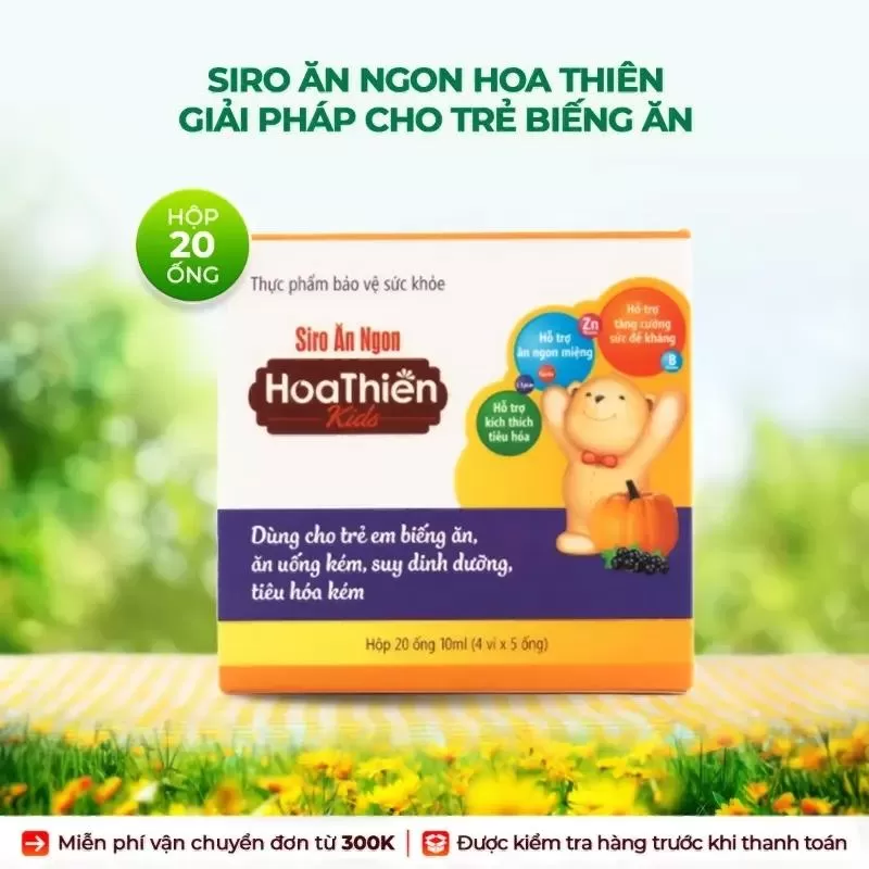 Siro ăn ngon cho bé Hoa Thiên Sắc Ngọc Khang
