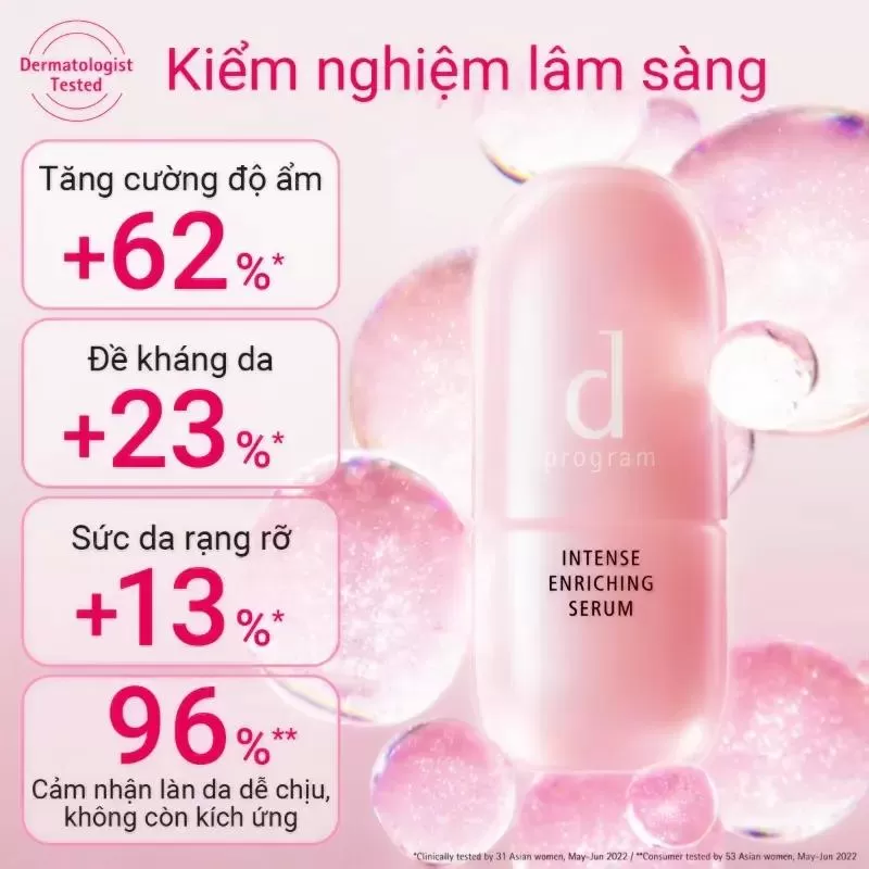 Serum làm đều màu da dưỡng chất D Program Intense Enriching Serum