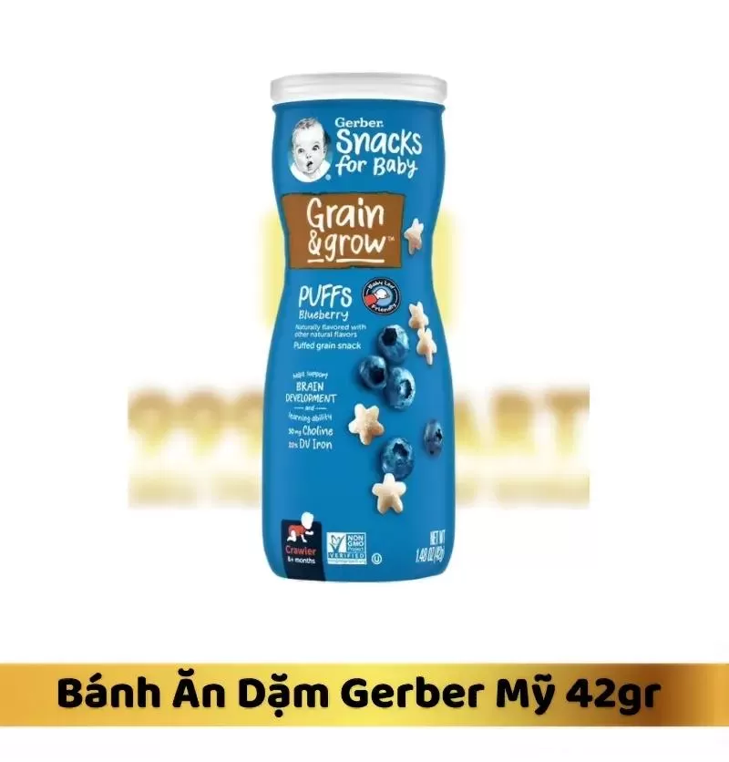 Bánh ăn dặm cho bé Gerber