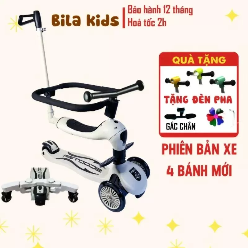 Xe Scooter chòi chân cho bé 1 - 5 tuổi BILA KIDS