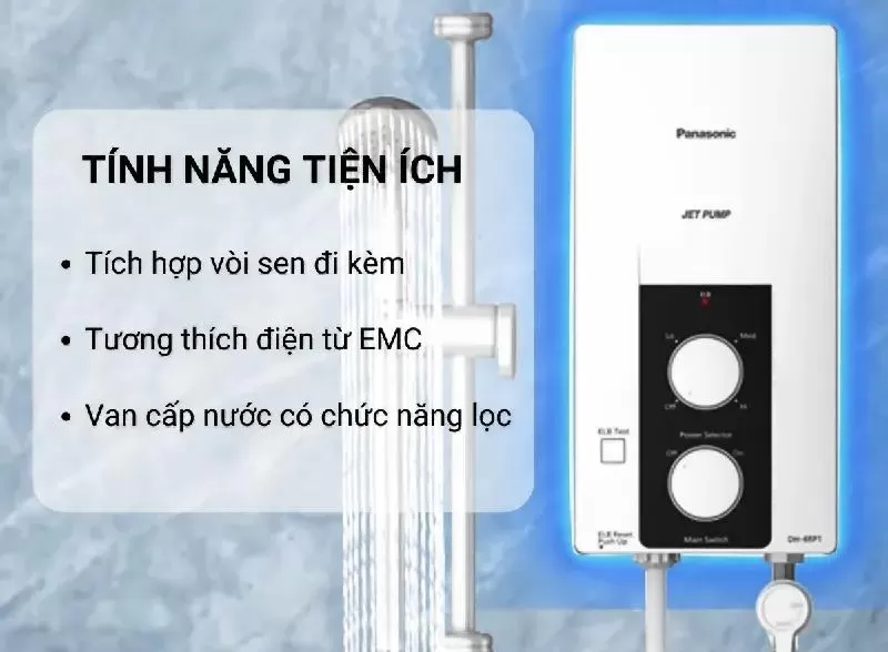 Máy nước nóng Panasonic DH-4RP1VW