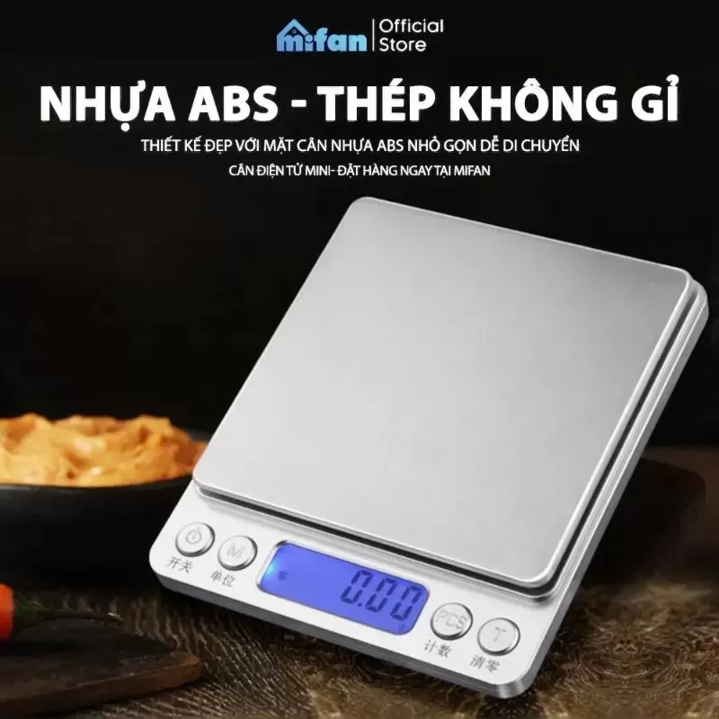 Cân tiểu ly nhà bếp điện tử Mini MIFAN 0.01g - 10kg