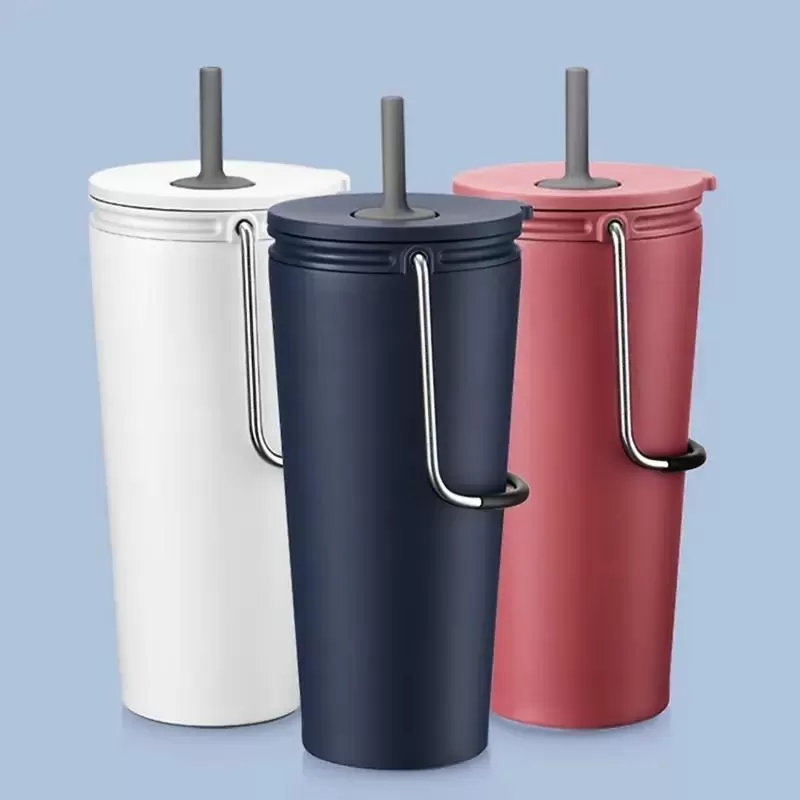 Bình cách nhiệt Lock&Lock Bucket Tumbler with Straw LHC4268