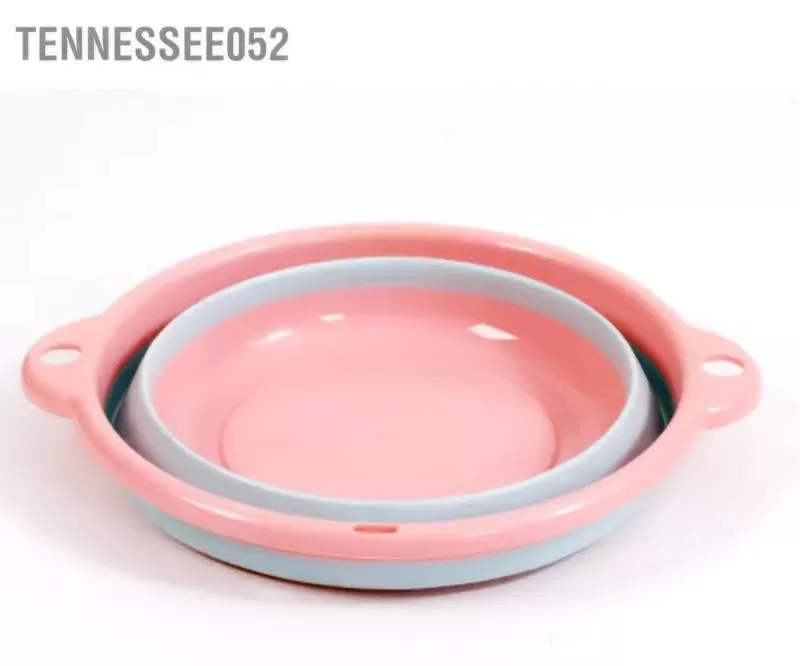 Chậu rửa mặt cho bé có thể gập lại chất liệu silicone TPR PP bền bỉ