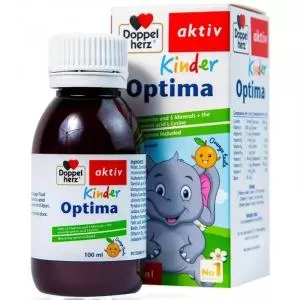 Siro ăn ngon cho bé Kinder Optima Doppelherz Aktiv