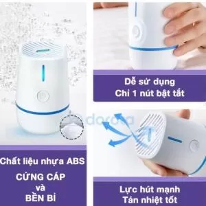 Bơm điện hút chân không quần áo cao cấp DOROTA AQ263